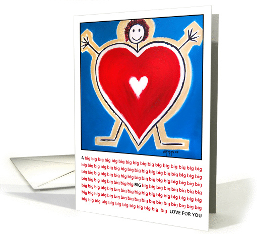 Broken heart card (279585)