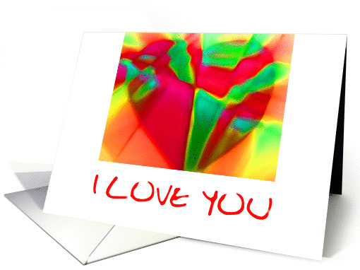 I love you card (304897)