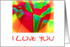 I love you card