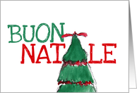 Buon Natale card