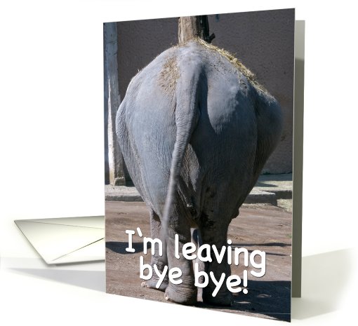 leavin card (396293)