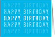 Happy birthday card