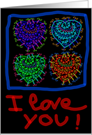 I love you card