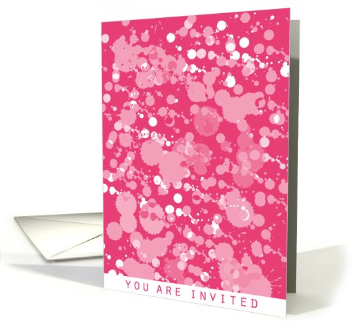 you are invited card (422385)