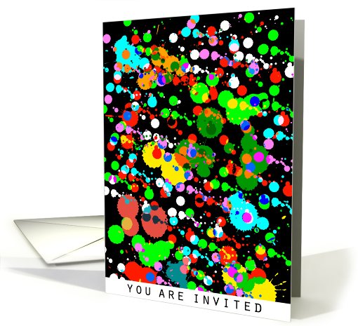 you are invited card (422386)