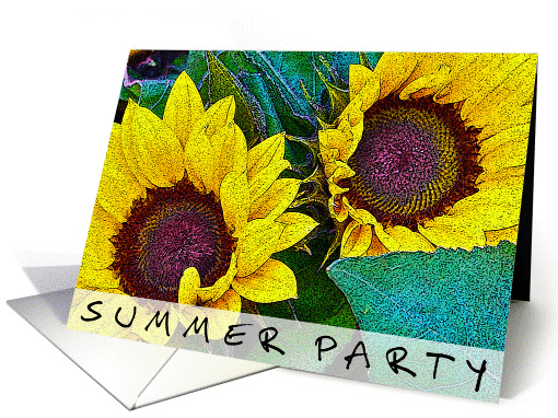 summer party card (446233)