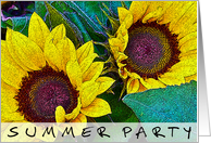 summer party card