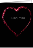 I love you card