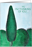 thinking of you card