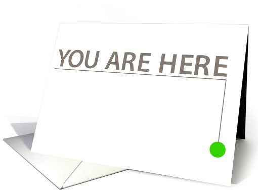 You are here card (475275)