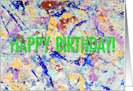 happy birthday card