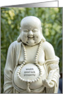belly buddha wishes card