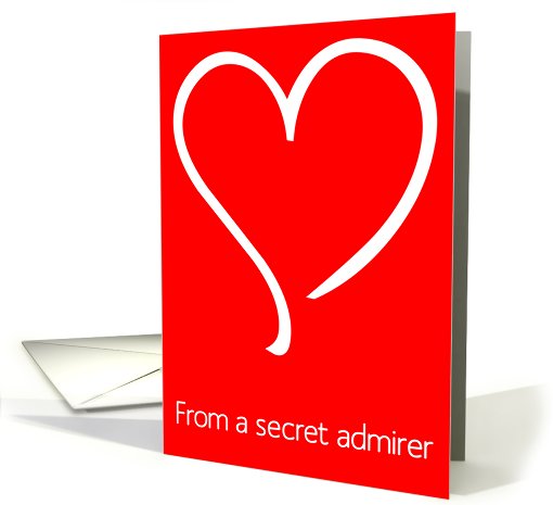 happy birthday from a secret admirer card (544912)
