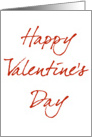 valentine day card