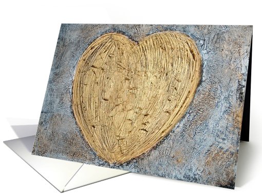 happy birthday friend with heart card (593994)