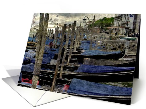 Gondola In Venice
 card (621812)