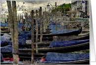 Gondola In Venice card