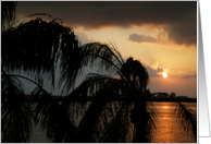 Sunset Sky II card