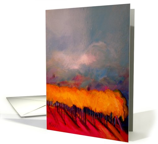 Golden Vines card (534855)