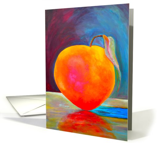 Peach card (535466)