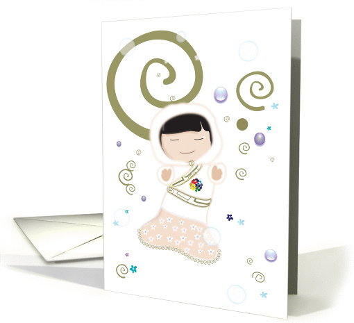 Happy Baby Girl card (140931)