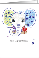 Leap Year Birthday Nelly card