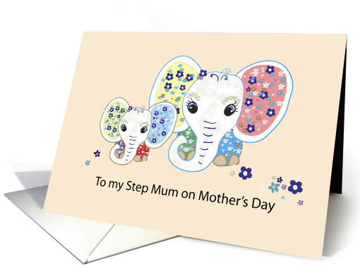 Step Mum Mother's day card (158362)