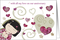 our anniversary card