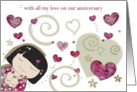 our anniversary card