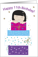 eleventh birthday card