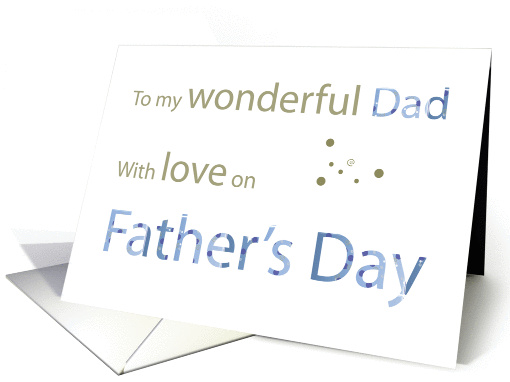 my wonderful dad card (185739)