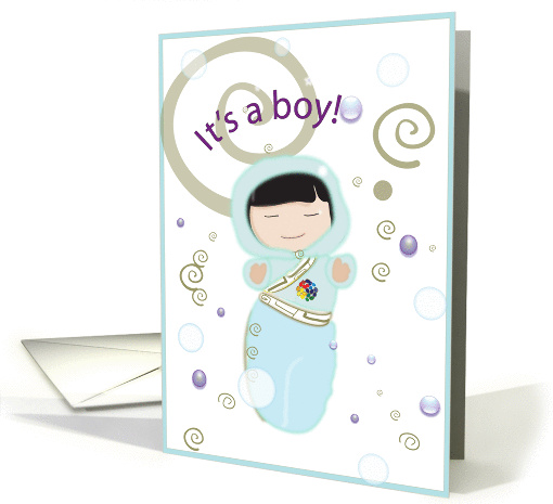 it's a boy! card (188956)