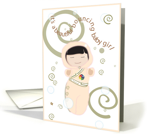 it's a girl! card (188958)