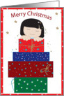 Christmas boxes card