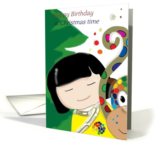 Christmas Birthday card (518963)