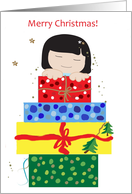 Christmas presents card