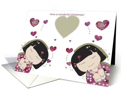 Christmas Girls card (526233)