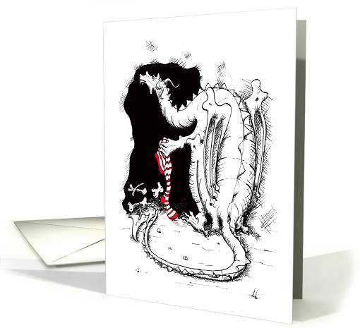 Dragon's Christmas card (127747)