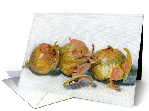 Three Onions card (165346)
