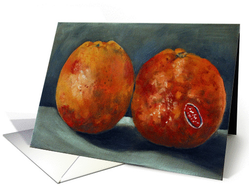 Oranges card (180088)