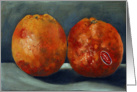 Oranges card
