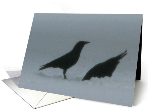 Two Crows ll card (130409)