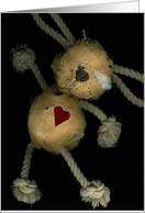 chew toy card
