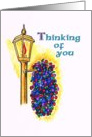 Lamp Post Thinking of you card