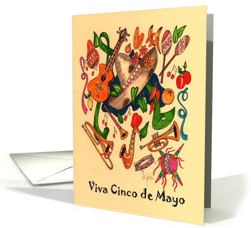 Viva Cinco de Mayo card (550845)