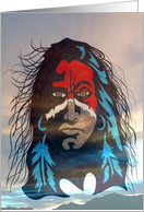 Sunrise Brave: Native Americans Day card