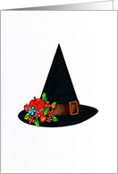 Witches Hat: Samhain ~ Hallowe’en, All Hallows Eve, Shadowfest, Feast of the Dead ~ Oct 31st card