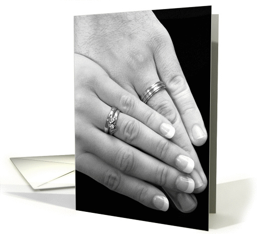Wedding Rings card (131069)