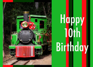 Train Happy 10th...