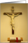Christ on the Cross card